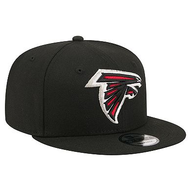 Men's New Era Black Atlanta Falcons 9FIFTY Snapback Hat