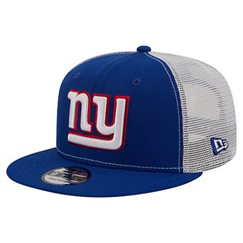 Men's New Era Royal New York Giants Core Team 9FIFTY Trucker Snapback Hat