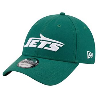 Men's New Era Green New York Jets Core Team 9FORTY Adjustable Hat