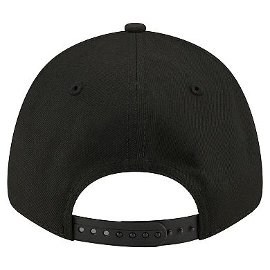 Men's New Era Black New York Jets Core Team 9FORTY Adjustable Hat