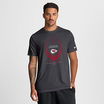 Men's Nike Anthracite Kansas City Chiefs Legend Icon Dri-FIT T-Shirt