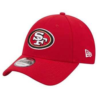 Men's New Era Scarlet San Francisco 49ers Core Team 9FORTY Adjustable Hat