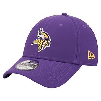 Men's New Era Purple Minnesota Vikings Core Team 9FORTY Adjustable Hat