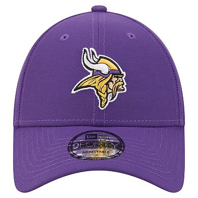 Men's New Era Purple Minnesota Vikings Core Team 9FORTY Adjustable Hat