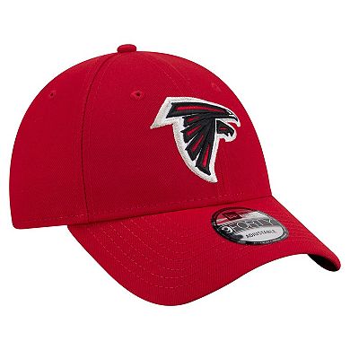 Men's New Era Red Atlanta Falcons Core Team 9FORTY Adjustable Hat