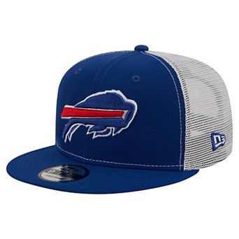 Men's New Era Royal Buffalo Bills Core Team 9FIFTY Trucker Snapback Hat