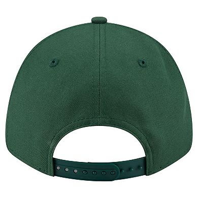 Men's New Era Green Green Bay Packers Core Team 9FORTY Adjustable Hat