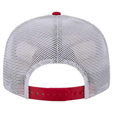 Men's New Era Red Atlanta Falcons Core Team 9FIFTY Trucker Snapback Hat
