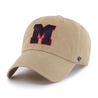 Unisex '47 Khaki Ole Miss Rebels Clean Up Adjustable Hat
