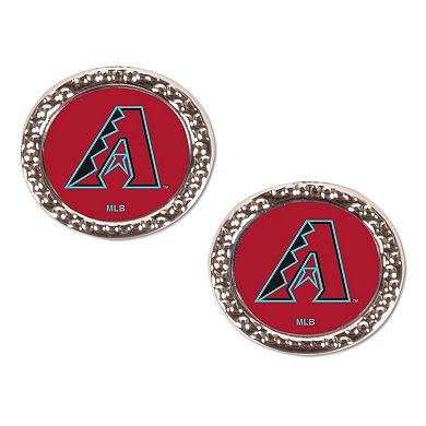 WinCraft Arizona Diamondbacks Logo Round Post Earrings