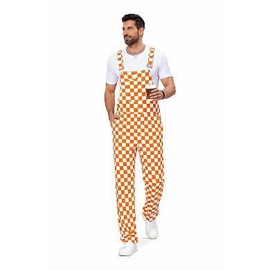 Men Casual Denim Jumpsuit Pants