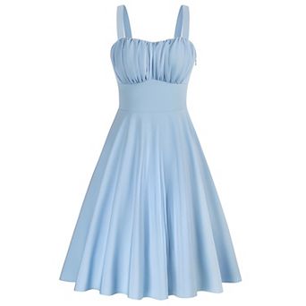 Sleeveless Rockabilly Tea Party Dress