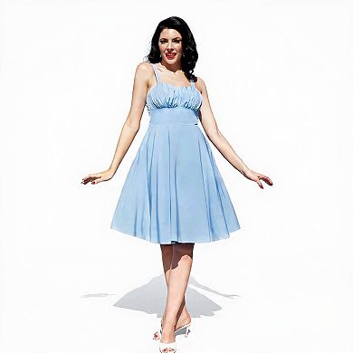 Sleeveless Rockabilly Tea Party Dress