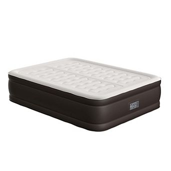 Duet Queen Air Mattress-Two Sleep Zones, Edge Support, Internal Pump, 18 in Puncture-Resistant