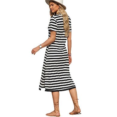 Loose Fit Summer Beach Maxi Dress