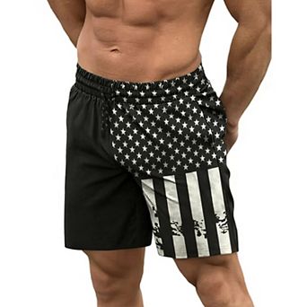 COOFANDY Swim Trunks for Men 2 in 1 Swim Shorts Quick Dry Bathing Suit Board Shorts Swimwear