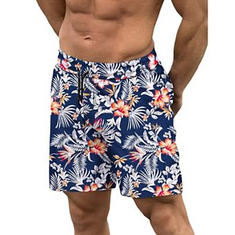 COOFANDY Men' Swim Trunks Quick Dry 5 inch Inseam Bathing Suit Beach Swim Shorts Swimwear