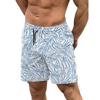 COOFANDY Men' Swim Trunks Quick Dry 5 inch Inseam Bathing Suit Beach Swim Shorts Swimwear