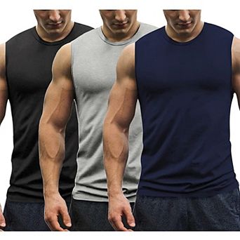COOFANDY Men' Workout Tank Tops Gym Bodybuilding Shirts Sleeveless Muscle T Shirts