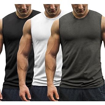 COOFANDY Men' Workout Tank Tops Gym Bodybuilding Shirts Sleeveless Muscle T Shirts