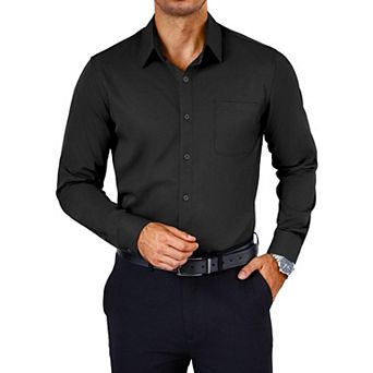 COOFANDY Mens Dress Shirt Wrinkle Free Long Sleeve Slim Fit Button Down Shirts Formal Business
