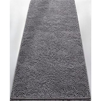 Luxury Bathroom Rug Shaggy Bath Mat 24 x 60 Inch, Soft Plush Chenille Absorbent Carpets Mats