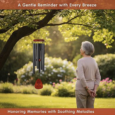 Memorial Wind Chimes for Outside Sympathy Gift