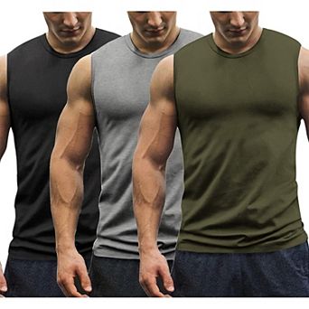 COOFANDY Men' Workout Tank Tops Gym Bodybuilding Shirts Sleeveless Muscle T Shirts