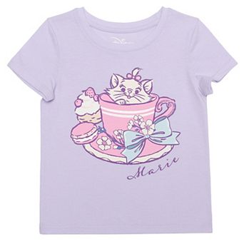 Baby & Toddler Girl Jumping Beans® Disney's The Aristocats Marie Tea Graphic Tee