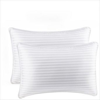 Queen Size Bed Pillows Set of 2 Down Alternative Cooling