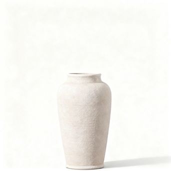 Ceramic Vase 11 in Rustic Farmhouse Decor Floral Pottery Home Decoration