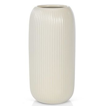 Ceramic Vase with Texture Home Decoration Centerpiece