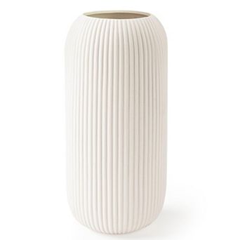 Ceramic Vase with Texture Home Decoration Centerpiece