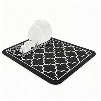Dish Drying Mat Super Absorbent 15"x18" Kitchen Counter