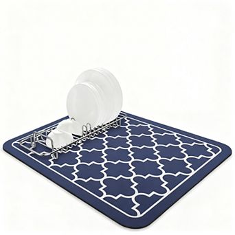 Dish Drying Mat Super Absorbent 15"x18" Kitchen Counter