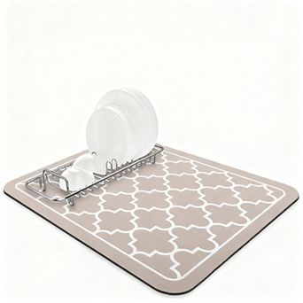 Dish Drying Mat Super Absorbent 15"x18" Kitchen Counter