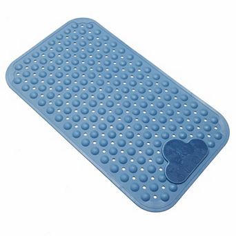 Non Slip Bathtub Shower Mat TPE Soft Massage Suction Cups Machine Washable