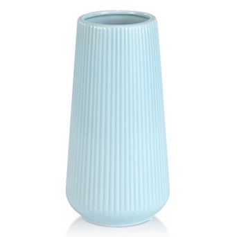 Ceramic Vase Small Flower Pampas Grass Home Living Room Dining Table Farmhouse Office Decor