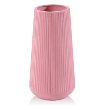 Ceramic Vase Small Flower Pampas Grass Home Living Room Dining Table Farmhouse Office Decor