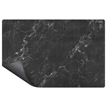 Coffee Mat Absorbent Dish Drying 23.6x15.7 in Quick Dry Kitchen Counter Bar Marble