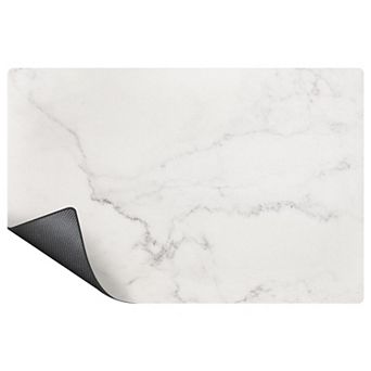 Coffee Mat Absorbent Dish Drying 23.6x15.7 in Quick Dry Kitchen Counter Bar Marble