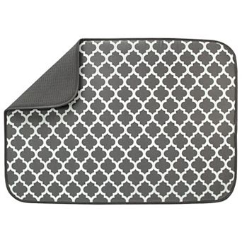 Dish Drying Mat XL 18" x 24" Absorbent Microfiber Kitchen Counter Mat