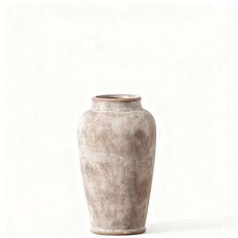 Ceramic Vase 11 in Rustic Farmhouse Decor Floral Pottery Home Decoration