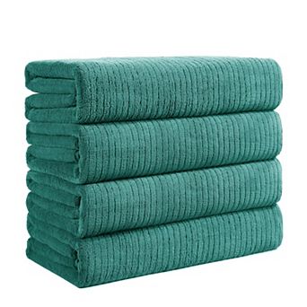 Luxury Extra Large Microfiber Bath Towel Set Thick Absorbent Quick Dry for Bathroom Beach Yoga Spa