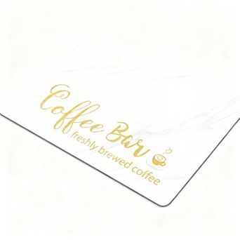 12"x20" Dish Drying Mat Super Absorbent Coffee Bar Kitchen Counter