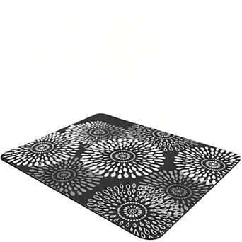 Dish Drying Mat Super Absorbent Rubber Backing 15" X 18"