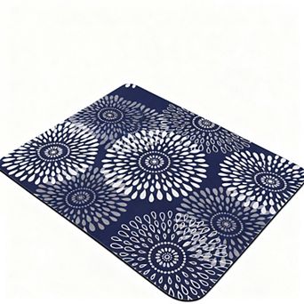 Dish Drying Mat Super Absorbent Rubber Backing 15" X 18"