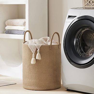 Eco Friendly Large Laundry Hamper Portable Multipurpose Storage Basket