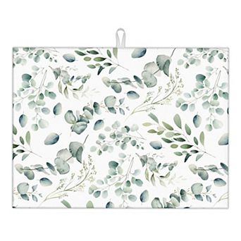 Tableware Drying Mat, Ultra-Fine Fiber Absorbent, 18x24, Kitchen Counter Decoration