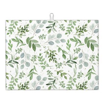 Tableware Drying Mat, Ultra-Fine Fiber Absorbent, 18x24, Kitchen Counter Decoration